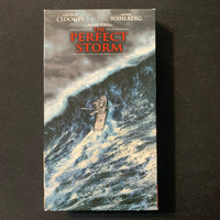 VHS The Perfect Storm (2000) George Clooney, Mark Wahlberg, Diane Lane