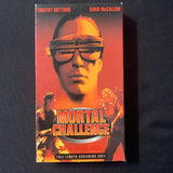 VHS Mortal Challenge (2003) Timothy Bottoms, David McCallum, pre-screener