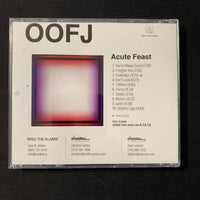 CD OOFJ 'Acute Feast' (2015) promo CD ambient electronic