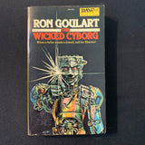 BOOK Ron Goulart 'The Wicked Cyborg' (1978) DAW science fiction PB