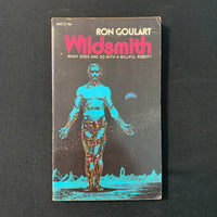 BOOK Ron Goulart 'Wildsmith' (1972) PB Ace science fiction robots