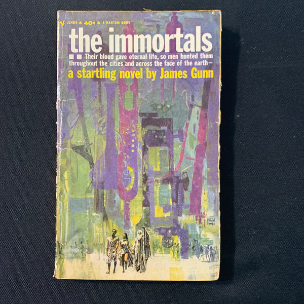 BOOK James Gunn 'The Immortals' (1962) PB Bantam science fiction