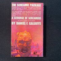 BOOK Daniel F. Galouye 'A Scourge of Screamers' (1968) PB Bantam science fiction