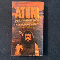 BOOK Irving A. Greenfield 'Aton' (1975) Avon PB fantasy