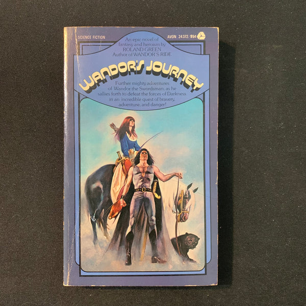 BOOK Roland Green 'Wandor's Journey' (1975) PB Avon science fiction fantasy