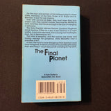 BOOK Andrew M. Greeley 'The Final Planet' (1988) PB TOR science fiction