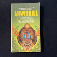 BOOK Richard Gardner 'Mandrill' (1975) PB Pocket Books science fiction