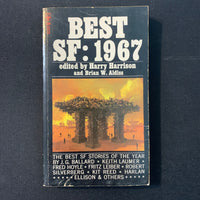 BOOK Harry Harrison (ed) 'Best SF: 1967' (1968) Brian Aldiss PB science fiction anthology