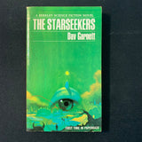 BOOK Dav Garnett 'The Starseekers' (1971) PB Berkley science fiction