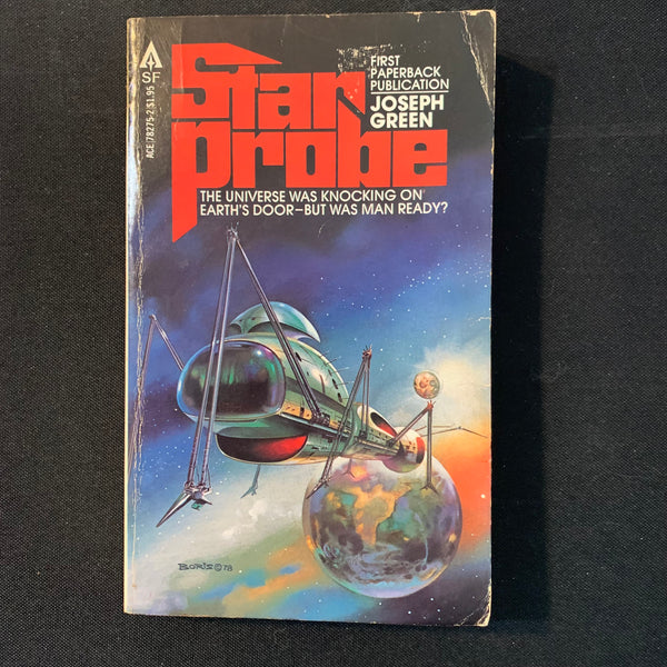 BOOK Joseph Green 'Star Probe' (1978) PB Ace science fiction