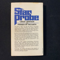 BOOK Joseph Green 'Star Probe' (1978) PB Ace science fiction