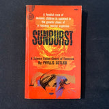 BOOK Phyllis Gotlieb 'Sunburst' (1964) PB science fiction Gold Medal