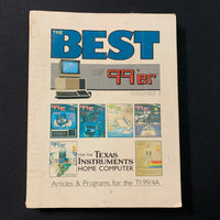TEXAS INSTRUMENTS TI 99/4A Best Of 99'er (1983) book articles and programs