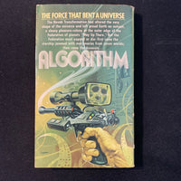 BOOK Jean Mark Gawron 'Algorithm' (1978) PB Berkley science fiction