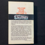 BOOK James Baen (ed) 'Destinies' (1978) PB science fiction paperback magazine