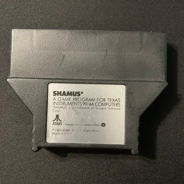 TEXAS INSTRUMENTS TI 99/4A Shamus (1983) Atarisoft game cartridge