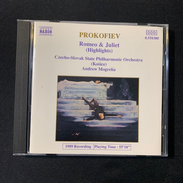 CD Prokofiev 'Romeo and Juliet (Highlights)' (1990) Andrew Mogrelia