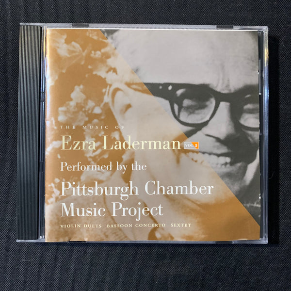 CD Pittsburgh Chamber Music Project 'Music of Ezra Laderman' (2002)
