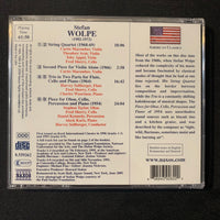 CD Stefan Wolpe 'Chamber Music' (2006) String Quartet, Second Piece For Violin Alone, Group For Contemporary Music