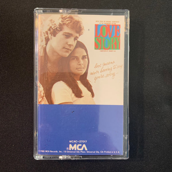 CASSETTE Love Story original soundtrack (1980) MCA Frances Lai movie music