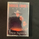 CASSETTE Manuel Family Band 'Keepin' It Country' (1999) new sealed Christian