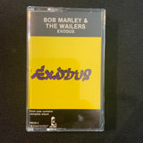 CASSETTE Bob Marley and the Wailers 'Exodus' (1977) reggae classic tape Natural Mystic
