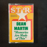 CASSETTE Dean Martin 'Memories Are Made Of This' (1982) tape Star Records