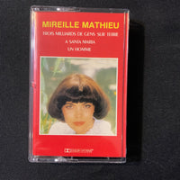 CASSETTE Mireille Mathieu 'Trois Milliards de Gens sur Terre' French singer tape