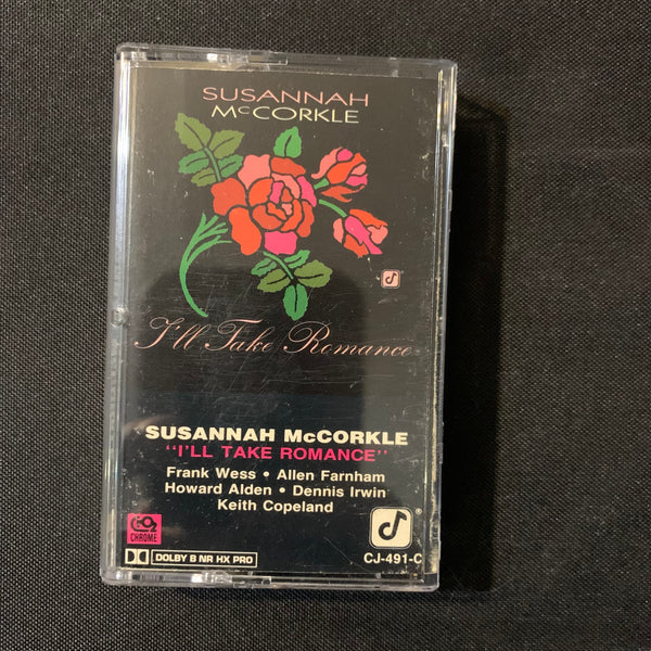 CASSETTE Susannah McCorkle 'I'll Take Romance' (1992) jazz vocal Concord tape