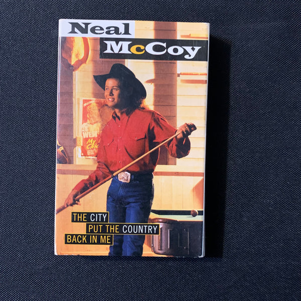 CASSETTE SINGLE Neal McCoy 'The City Put the Country Back In Me' (1994) cassingle