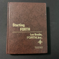 BOOK Leo Brodie 'Starting FORTH' (1981) computer programming language