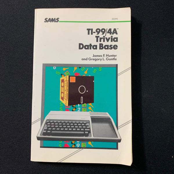 TEXAS INSTRUMENTS TI 99/4A Trivia Data Base (1984) BASIC programming