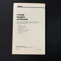 TEXAS INSTRUMENTS TI 99/4A Graphics and Sounds (1984) programming coding