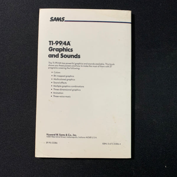 TEXAS INSTRUMENTS TI 99/4A Graphics and Sounds (1984) programming codi ...