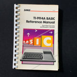 TEXAS INSTRUMENTS TI 99/4A BASIC Reference Manual (1984) retro programming