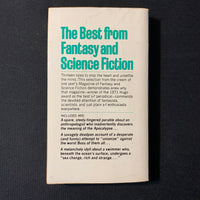 BOOK Edward L. Ferman (ed) 'Best From Fantasy and Science Fiction, 17th Series' (1968) Ace PB