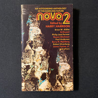 BOOK Harry Harrison 'Nova 2' (1974) Dell PB science fiction anthology