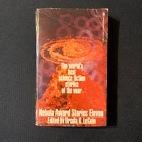 BOOK Ursula K. LeGuin 'Nebula Award Stories Eleven' (1978) PB science fiction anthology