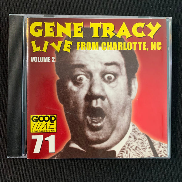 CD Gene Tracy 'Live From Charlotte NC Vol. 2' (2000) classic comedy routines