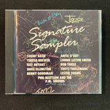 CD Signature Sampler (1989) jazz greats Count Basie, Lester Young, Lonnie Liston Smith