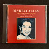 CD Maria Callas 'Paris 1963 and the Rarest Material' import opera Verdi, Rossini, Puccini