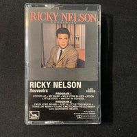 CASSETTE Ricky Nelson 'Souvenirs' (1983) tape mono Liberty Hello Mary Lou