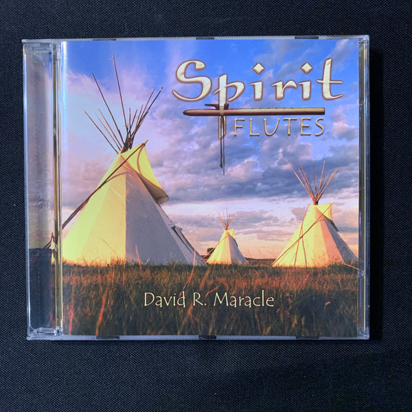 CD David R. Maracle 'Spirit Flutes' (2004) soothing flute music for relaxation