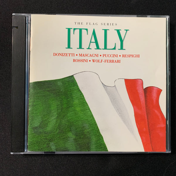 CD The Flag Series: Italy (1996) Italian classical music Rossini, Respighi, Puccini